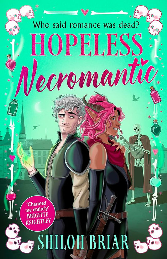 Hopeless Necromantic: A debut romantic fantasy that's good enough to raise the dead . . . cover image