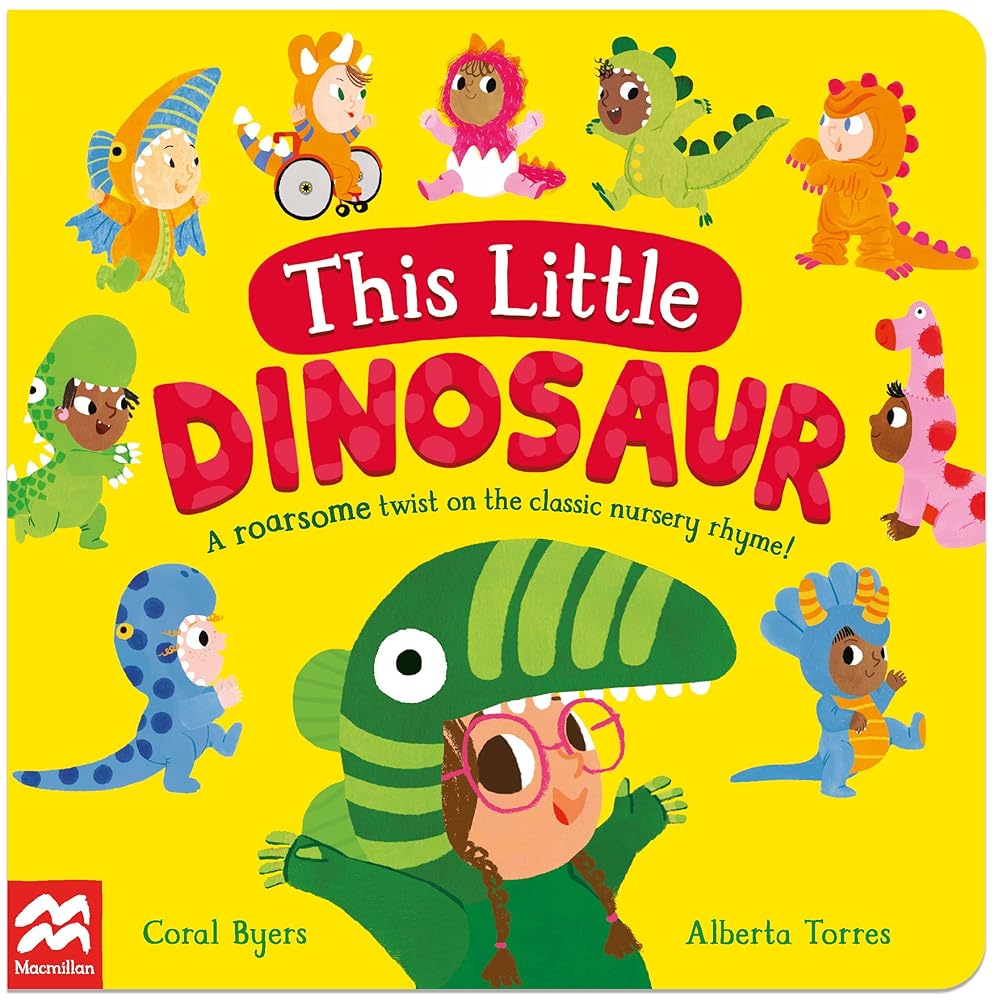 This Little Dinosaur: A Roarsome Twist on the Classic Nursery Rhyme! cover image