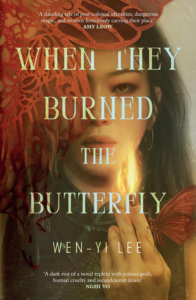 When They Burned The Butterfly: A glamorous sapphic historical fantasy set in postcolonial Singapore cover image