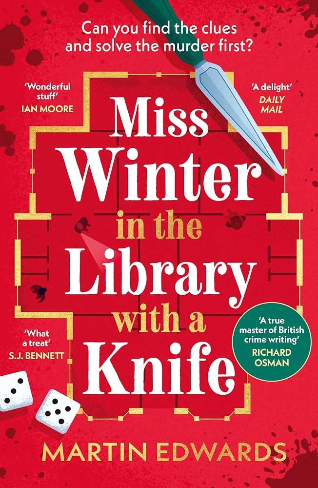 Miss Winter in the Library with a Knife: a murder mystery with a delightful twist cover image