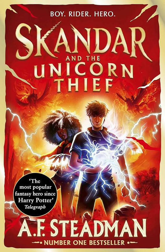 Skandar and the Unicorn Thief cover image