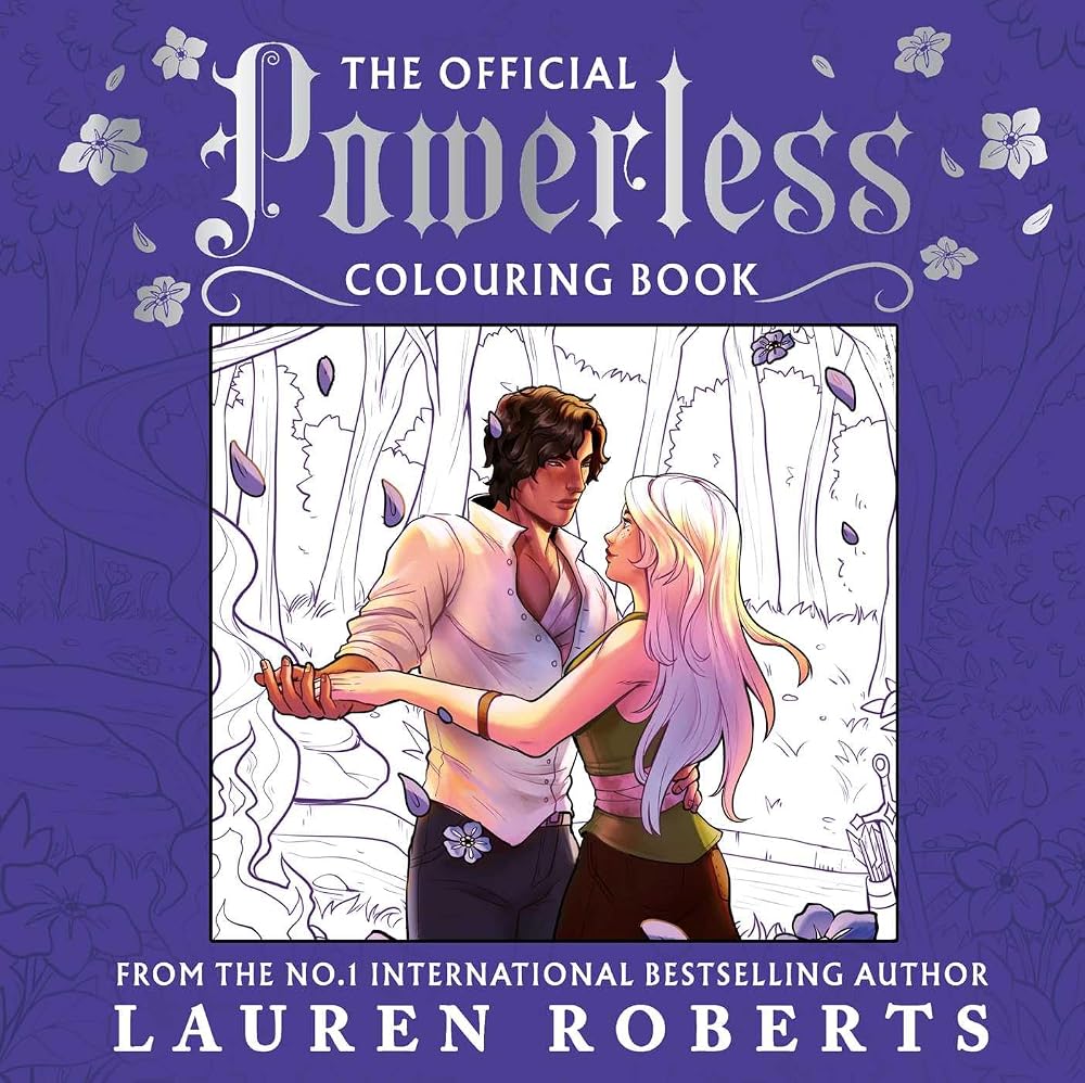 The Official Powerless Colouring Book: The stunning new companion to the bestselling fantasy romance series cover image