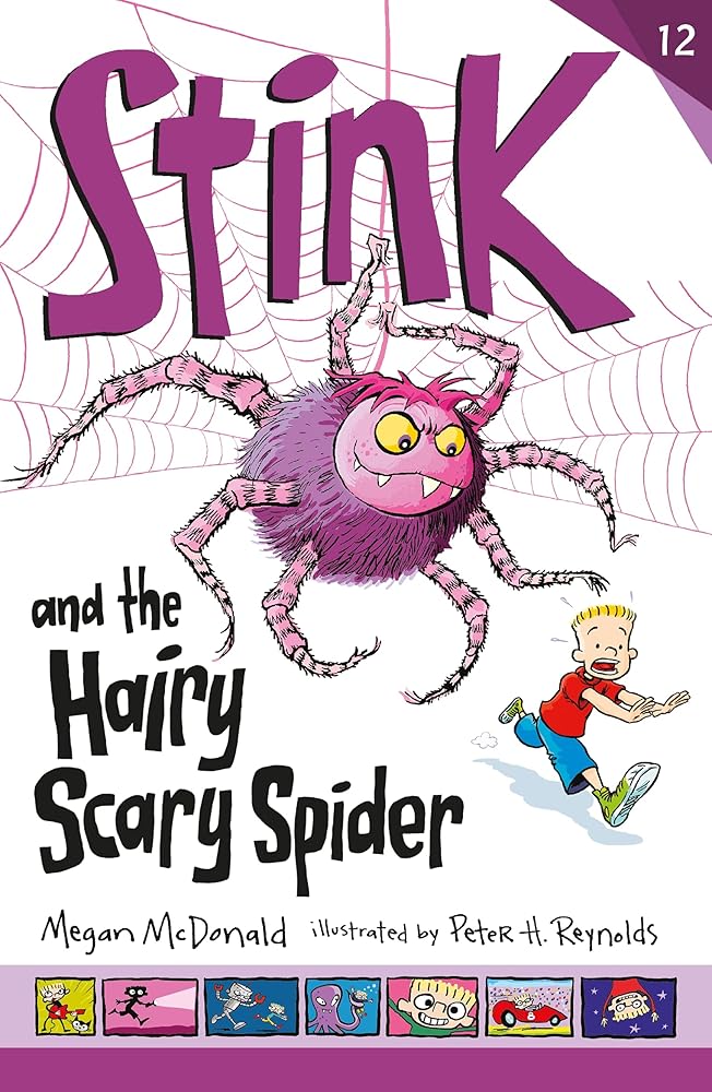 Stink and the Hairy Scary Spider cover image