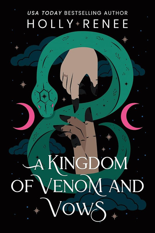 A Kingdom of Venom and Vows: The Third Book in the Dark Enemies to Lovers Fantasy Romance Series (Stars and Shadows Book 3) cover image