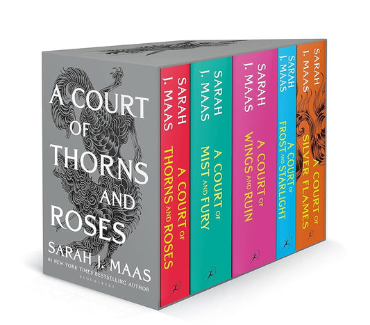 A Court of Thorns and Roses Paperback Box Set (5 books): The first five books of the hottest fantasy series and TikTok sensation: 1-5 cover image