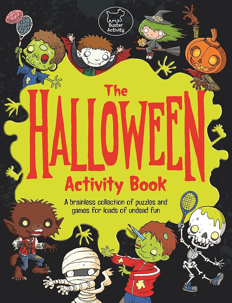 The Halloween Activity Book cover image