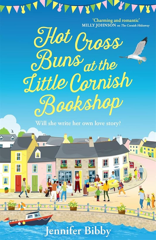 Hot Cross Buns at the Little Cornish Bookshop: The perfect life-affirming, joyful book for spring cover image