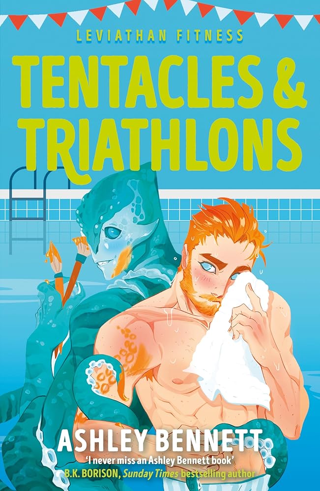 Tentacles and Triathlons: A BRAND NEW queer monster romance for 2026 (Leviathan Fitness Book 2) cover image