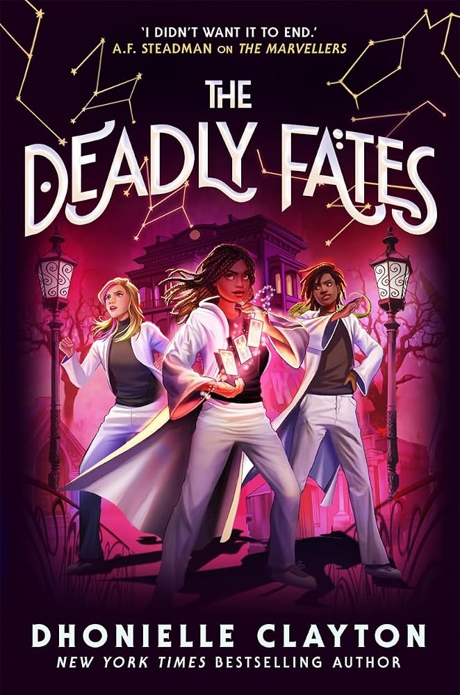 Piccadilly Press The Deadly Fates (The Marvellers 3). cover image