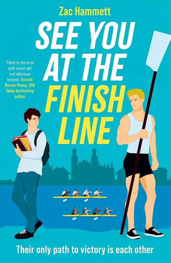 See you at the Finish Line: An enemies to lovers queer MM sporting romance cover image