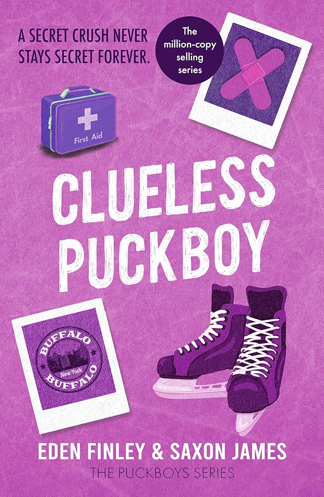 Clueless Puckboy: A forbidden coach player, age gap, ice hockey romance cover image