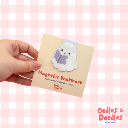 Reading Ghost Magnetic Bookmark