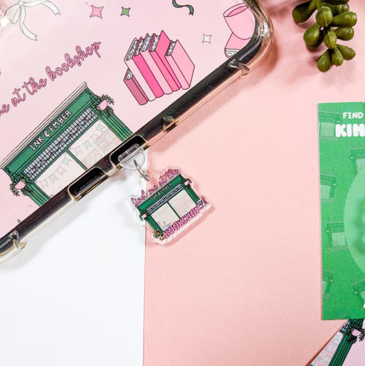 Kindle Charm — Limited Edition 'Find Me at the Bookshop'