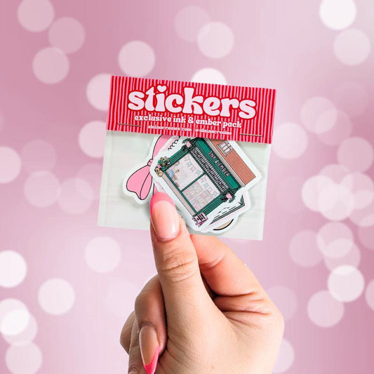 Ltd Edition 'Find me at the Bookshop' Sticker PACK OF 5