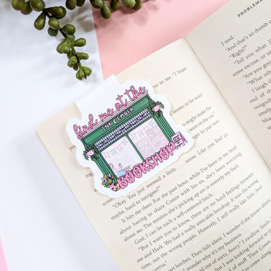 Magnetic Bookmark — Limited Edition 'Find Me at the Bookshop'
