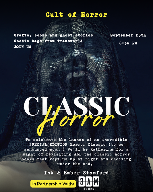 An evening of Cult Horror Books with 3AM