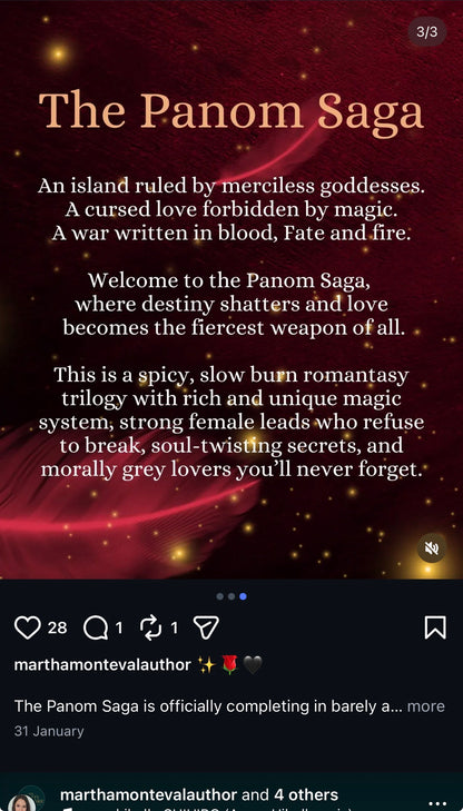 Petals for Vicious Secrets (The Panom Saga)