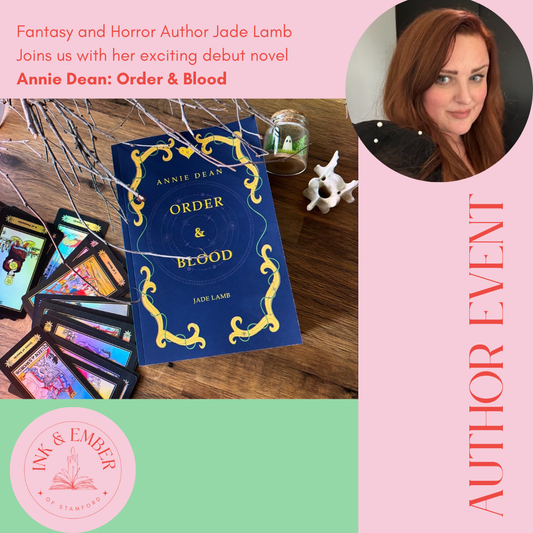 Author Evening: A Fantasy/Horror night with Jade Lamb - Author of Annie Dean Order & Blood