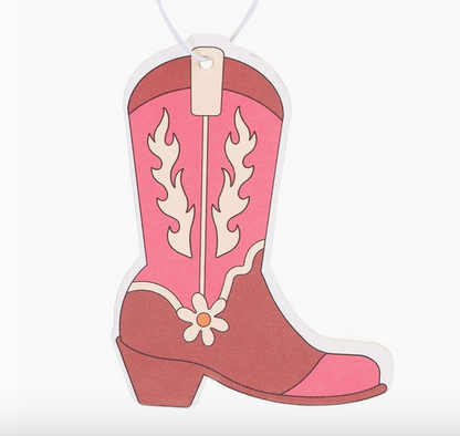 Cowboy Boot Vanilla Scented Air Freshener