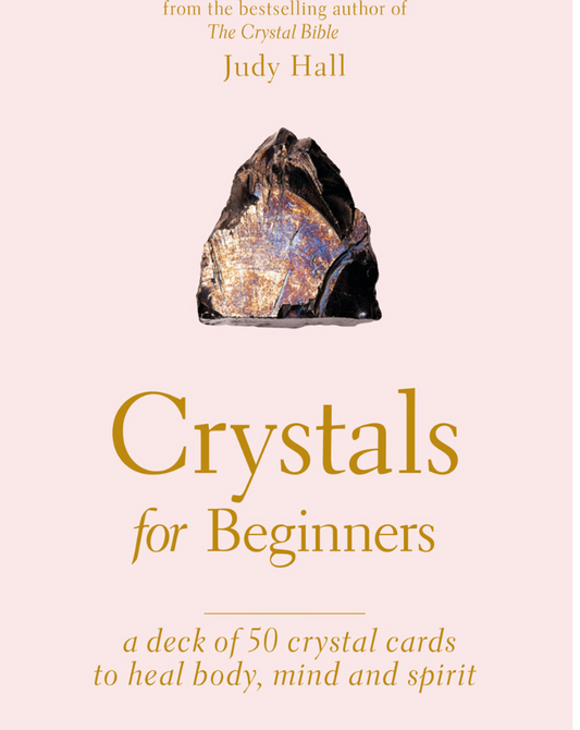 CRYSTALS FOR BEGINNERS CARD DECK BY JUDY HALL