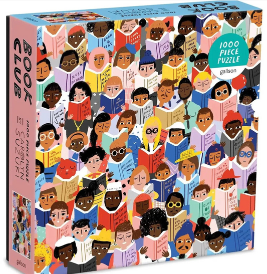Book Club Jigsaw Puzzle Illustrated Readers Diversity 1000 Pieces