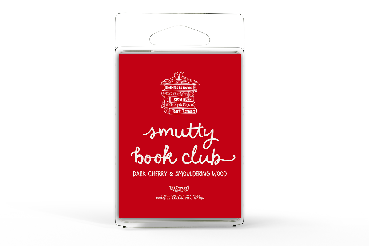 Smutty Book Club Wax Melt - Bookish Gift for Romance Readers | Literari