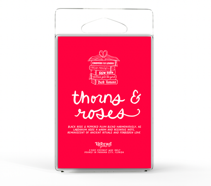 Thorns & Roses Wax Melt - Bookish Gift for Romantasy Readers | Literari