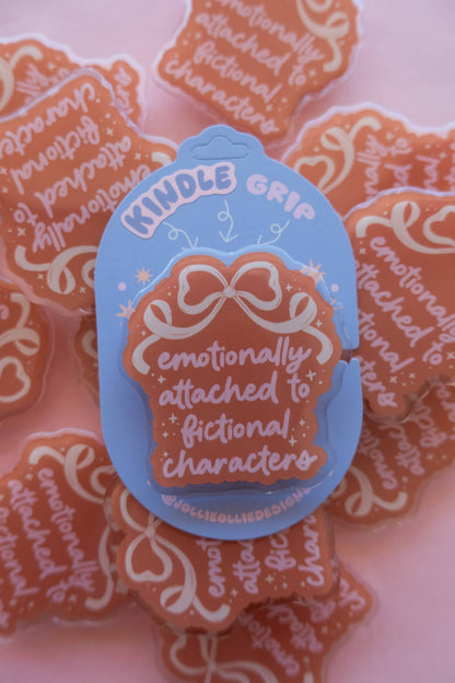 Emotionally Attached Kindle Grip