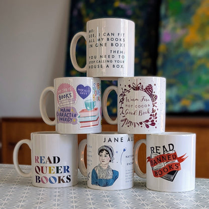 Random Box of Bookish Mugs - Slight Seconds
