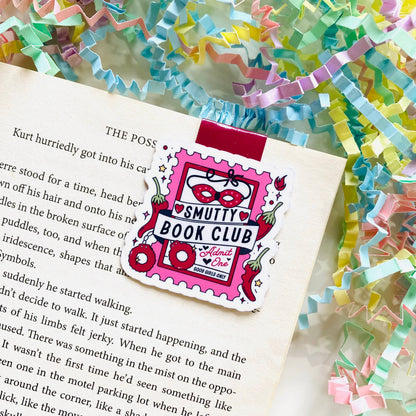 Smutty Book Club magnetic bookmark
