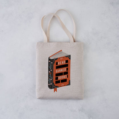 NEW Read Banned Books - Tote Bag