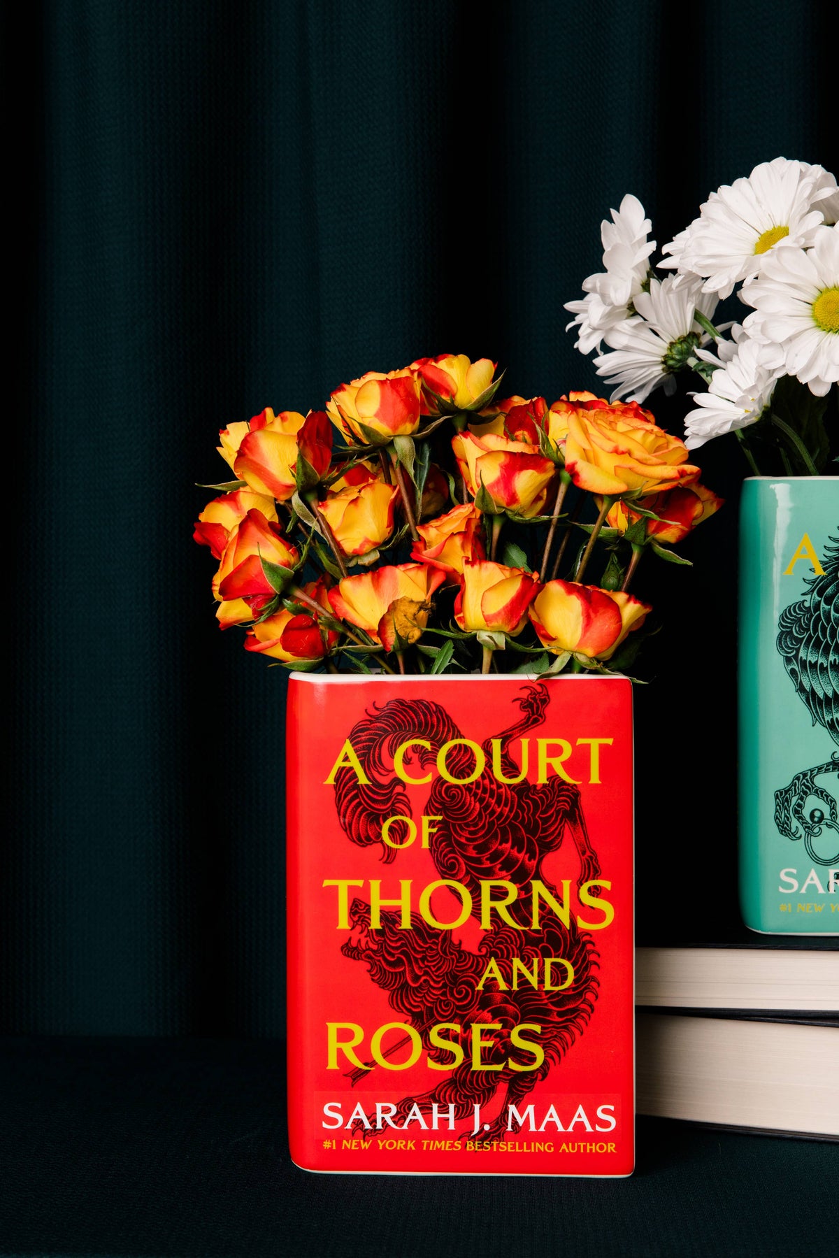 Large Book Vase, A Court of Thorns and Roses