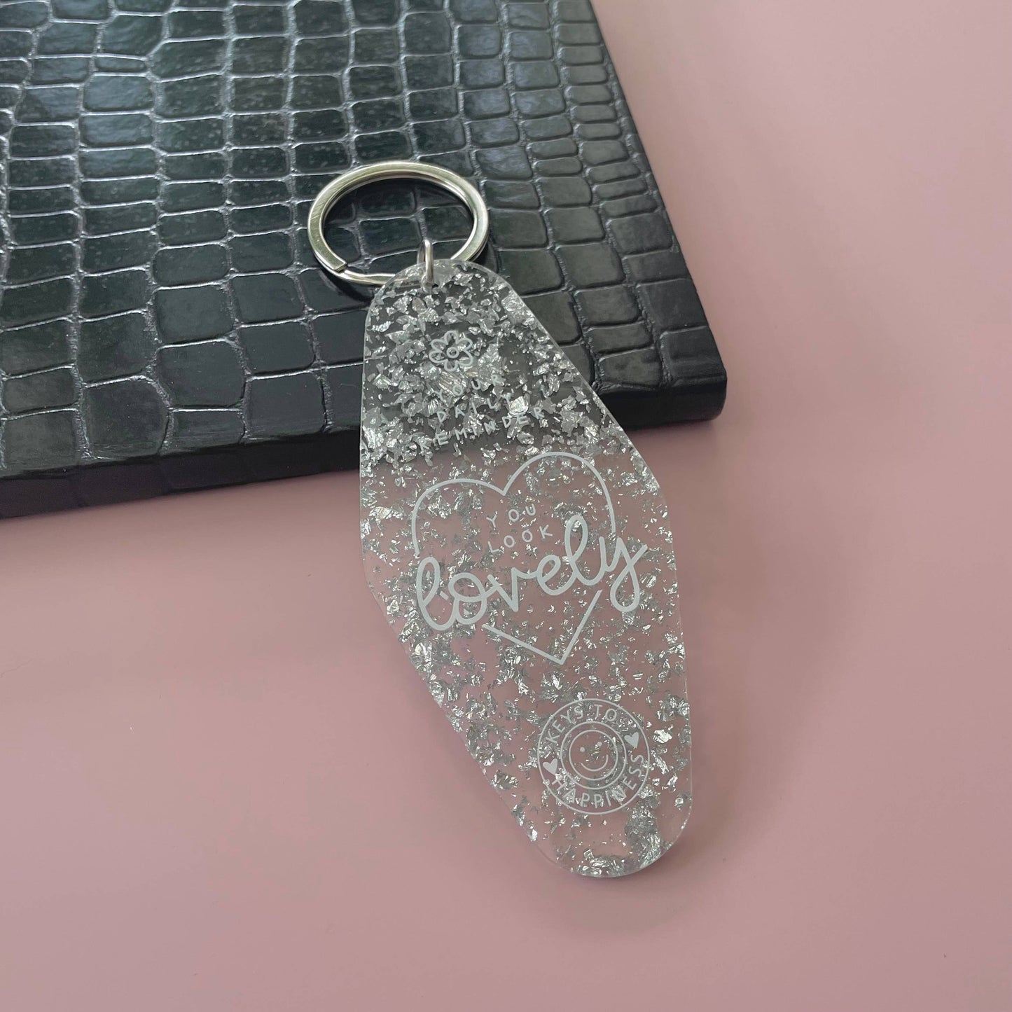 You Look Lovely Motel Keyring