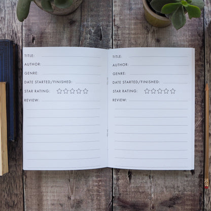 Midnight Readers Club Reading Journal - Notebook