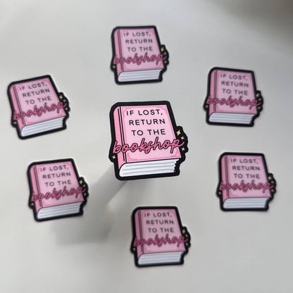 Matte Sticker | Return To Bookshop Book Pink Cute Gift