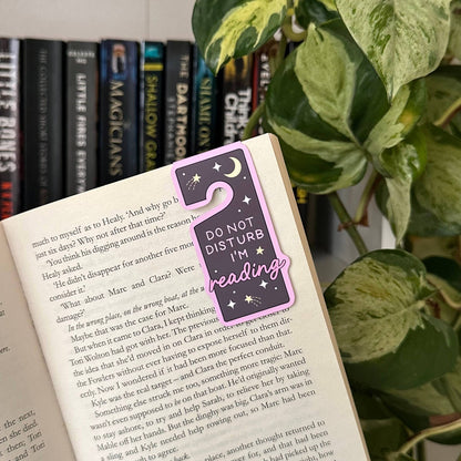 Do Not Disturb Magnetic Bookmark Reading Gift