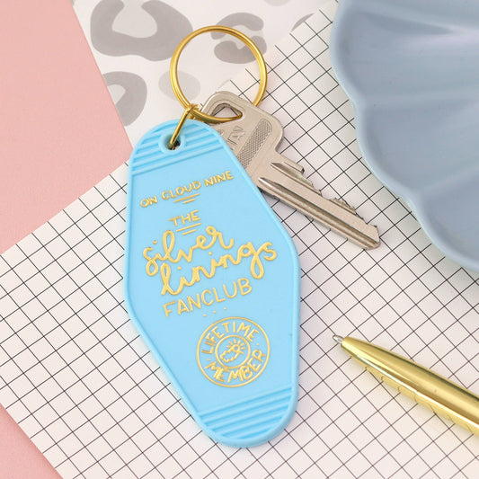 Keyring - the silver linings fanclub - blue