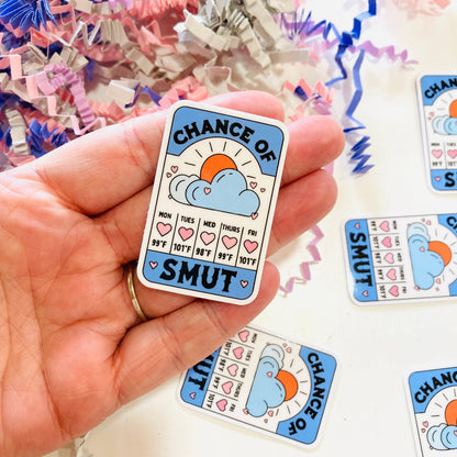 Chance of smut Die Cut sticker