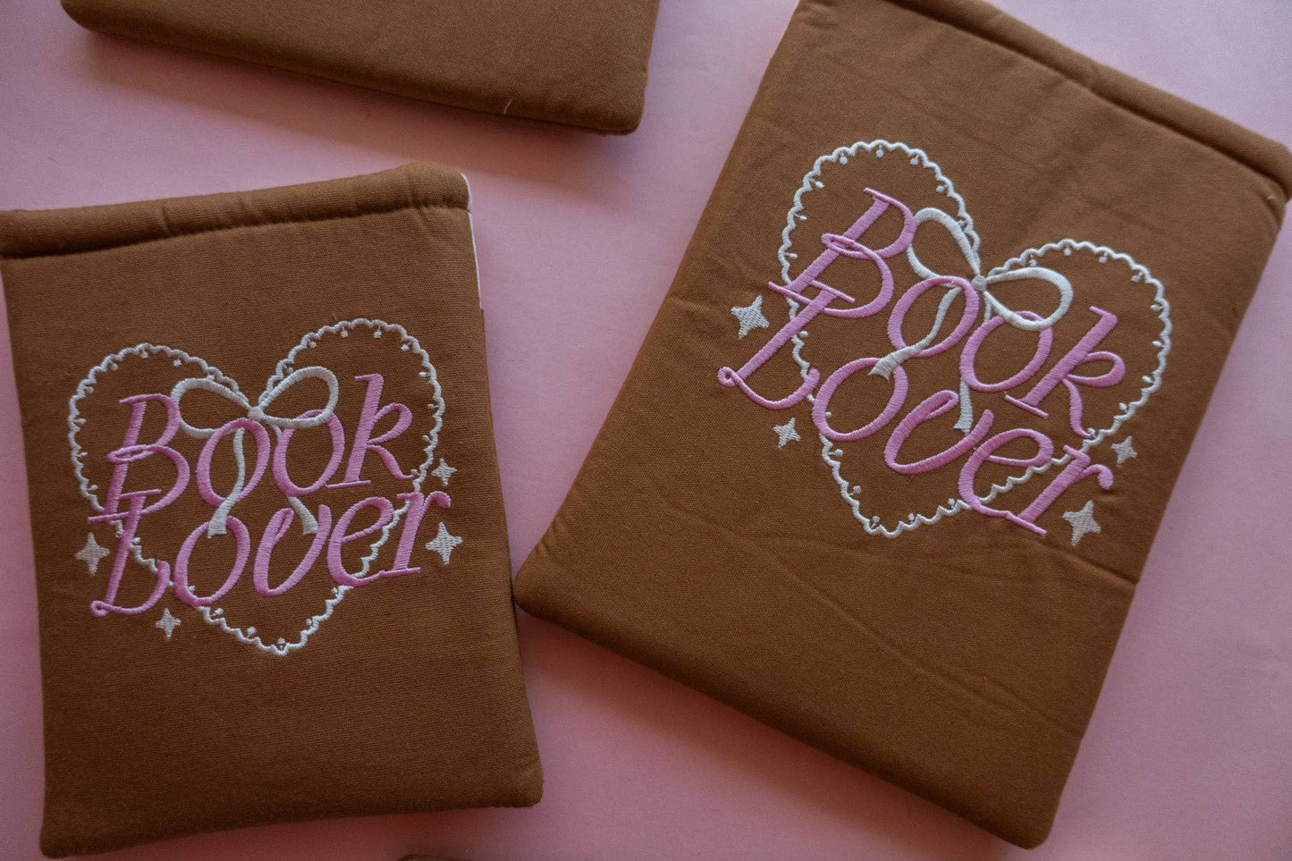 Book Lover Embroidered Book/Kindle Sleeve