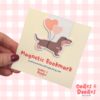 Dachshund Magnetic Bookmark | Sausage Dog