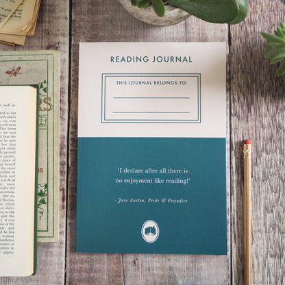Reading Journal - A5 Diary Book Record / Notebook