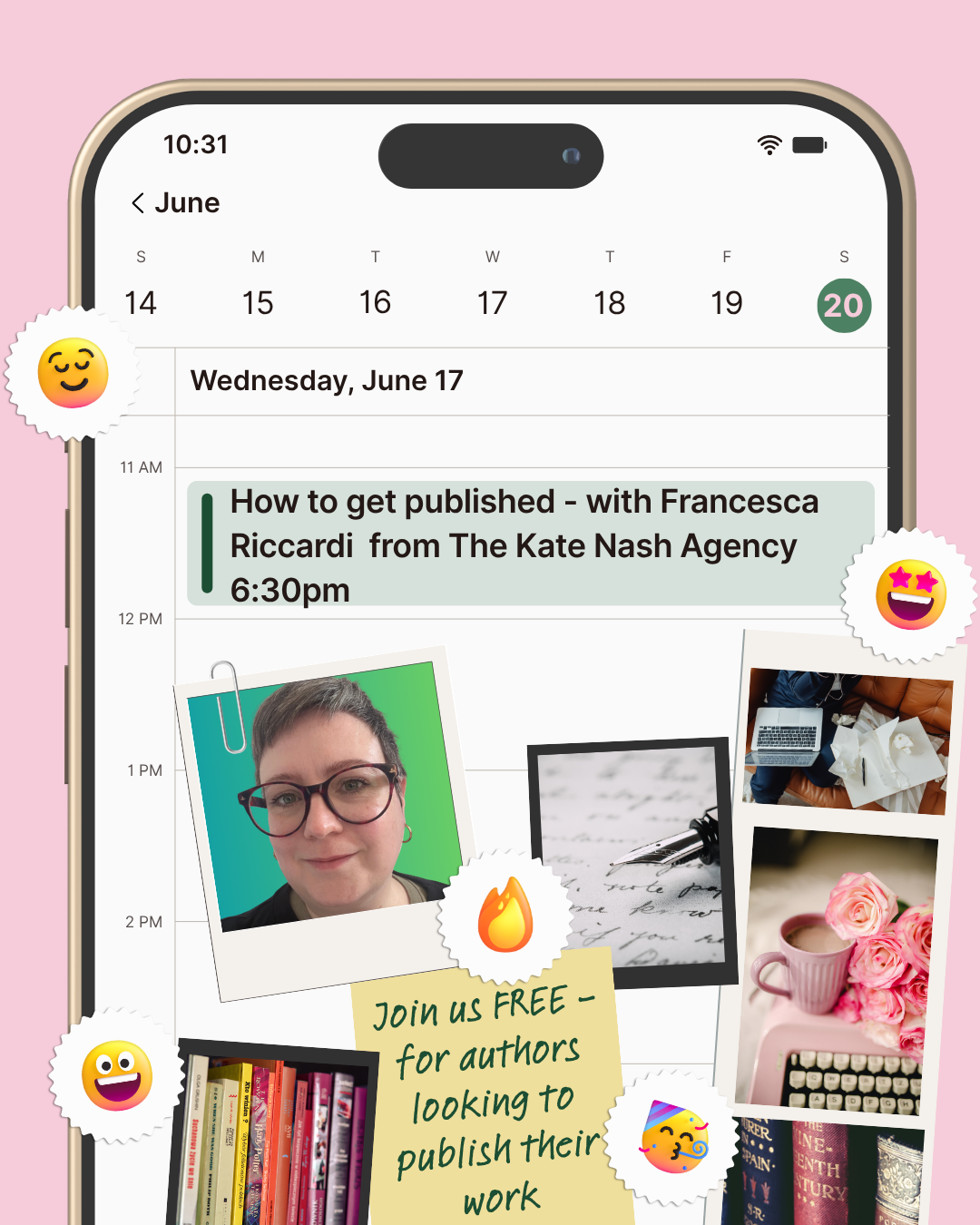 A Night for Aspiring Writers With literary agent Francesca Riccardi
