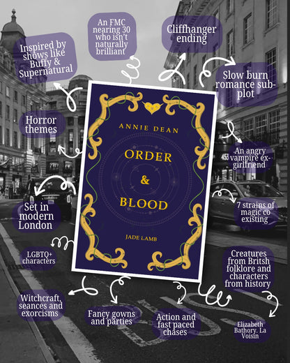 Author Evening: A Fantasy/Horror night with Jade Lamb - Author of Annie Dean Order & Blood